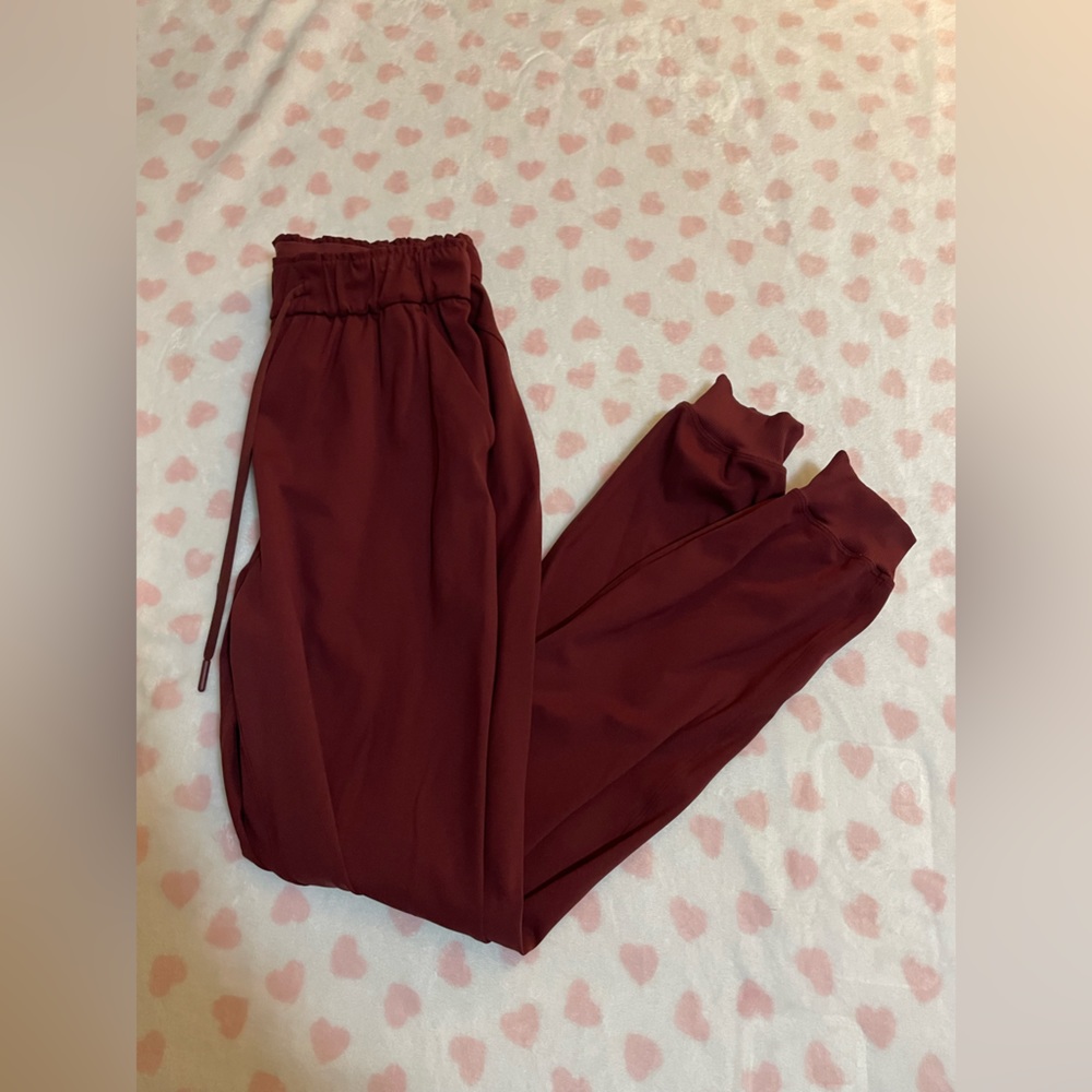 Lululemon Maroon Joggers